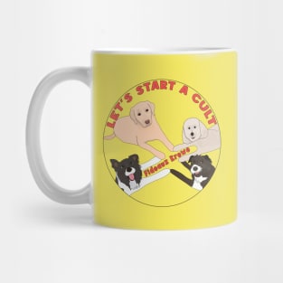 Fideaux Krewe Collie, Poodle, Mutt and Labrador Mug